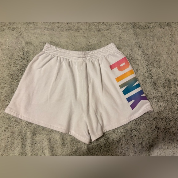 PINK Victoria's Secret Pants - Victoria’s Secret Pink Graphic Lounge Shorts Medium